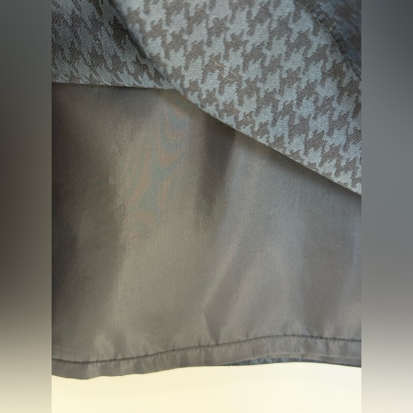 Banana Republic Navy Houndstooth Sleeveless Sheath Elegant Office Career Dress - Picture 8 of 15